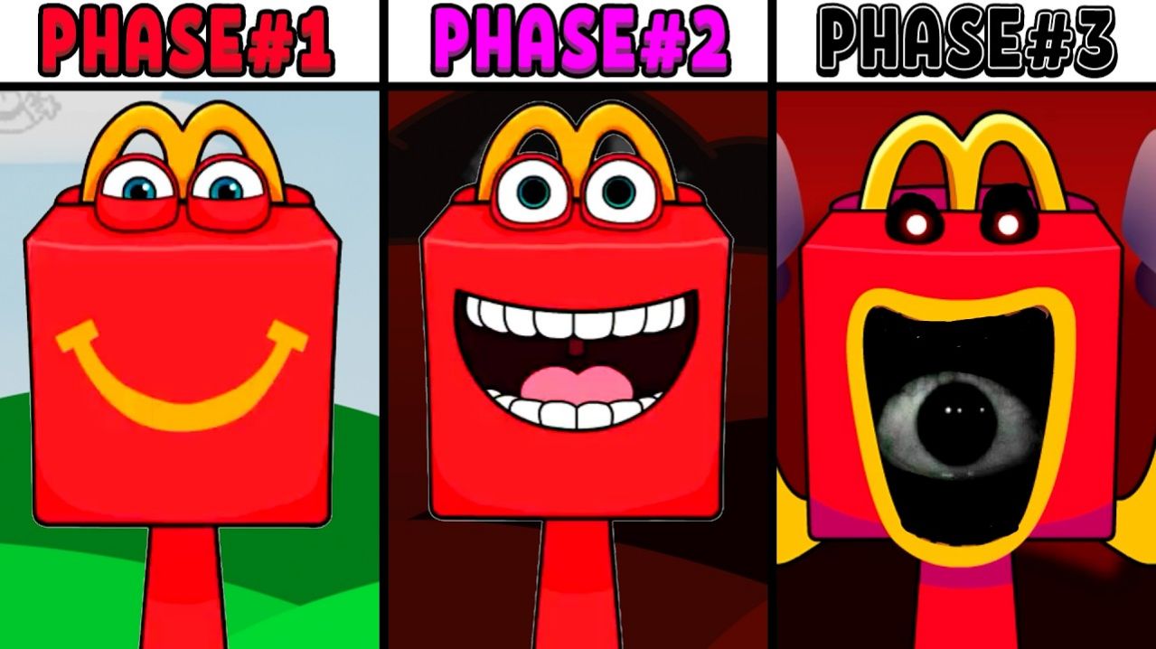 INCREDIBOX SPRUNKI: ВСЕ ФАЗЫ НОВОГО ОС HAPPY MEAL! 🍟✨ ОТ 1 ДО 3! 🚀🌀
