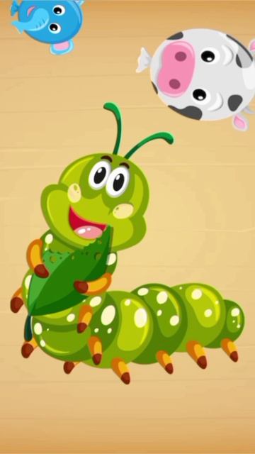 Детский развивающий и познавательный мультфильм, пазлы.