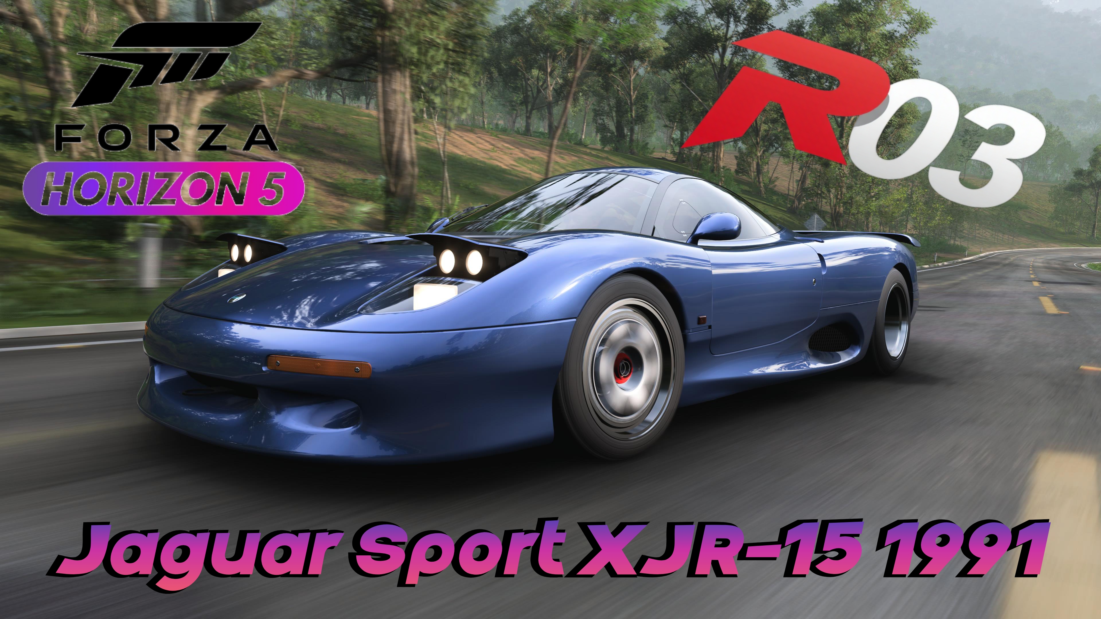 «Forza Horizon 5 — Британская легенда: Jaguar Sport XJR-15 1991!»