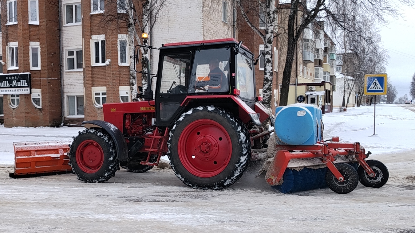 очистка дорог от снега 258 часть