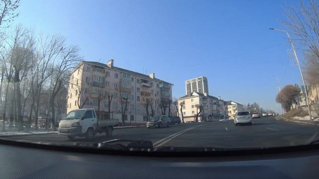 Артём. 19 Школа. Разворот вне перекрестка. Экзаменационные маршруты ГАИ г. Артём