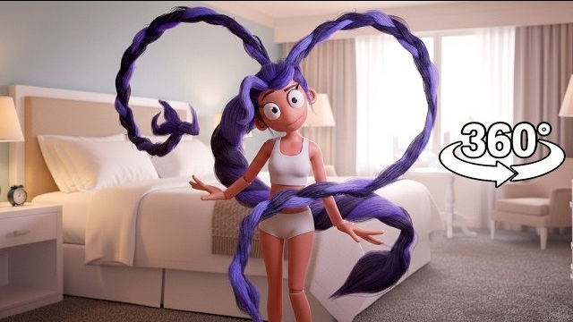 Она в Вашем отеле! 😱 Лили влюбляется в 360° VR | Poppy Playtime 5