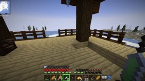 играю в майнкрафт с модом на зомби апокалипсис №1