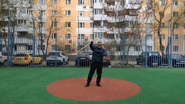 Упражнения с мягким шестом 160 см (8)