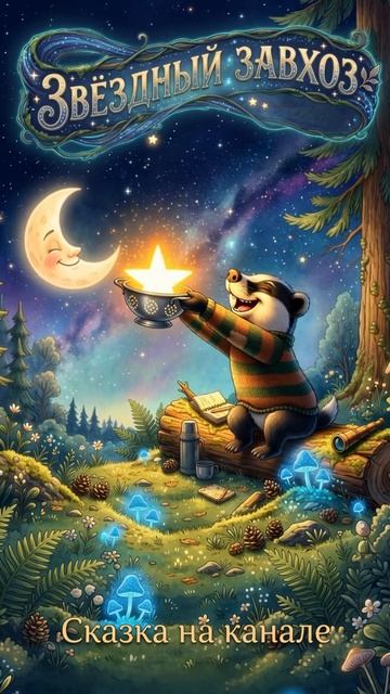 Магия ночного леса... 🌙 Сказка начинается!