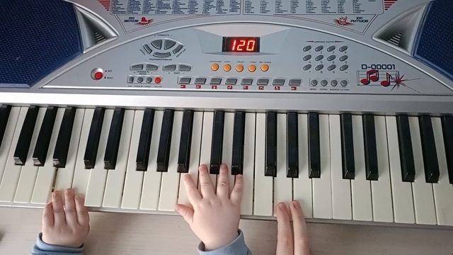 Синтезатор, кавер , фортепиано, пианино, мультики детям