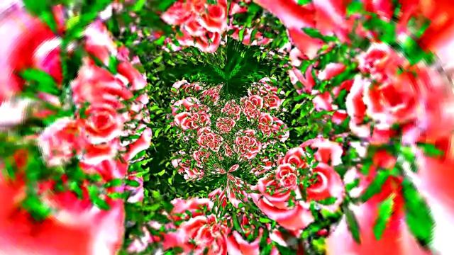 Футажи!!! Видеофоны!!! Футаж Феерия из Роз 2 от Киностудии Мудрого Кота Тимофея!!!