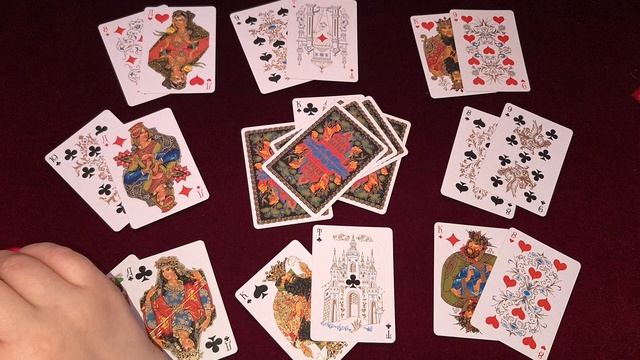 Король треф , личная жизнь , отношение с дамой бубен