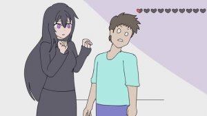 Enderman's hug  a minecraft anime ver.