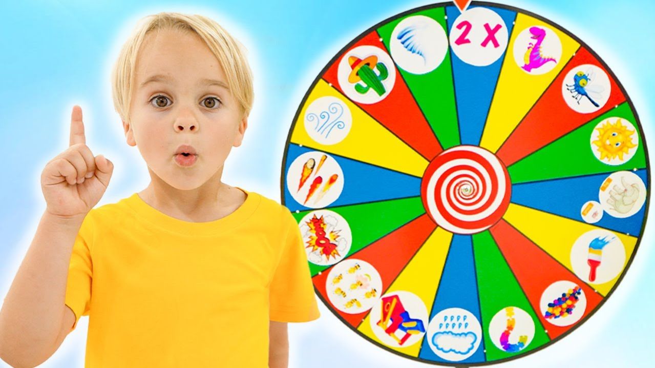 Крис и детская история про волшебное колесо