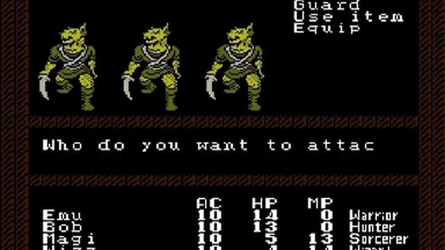 NES - Bard's Tale смотреть онлайн
