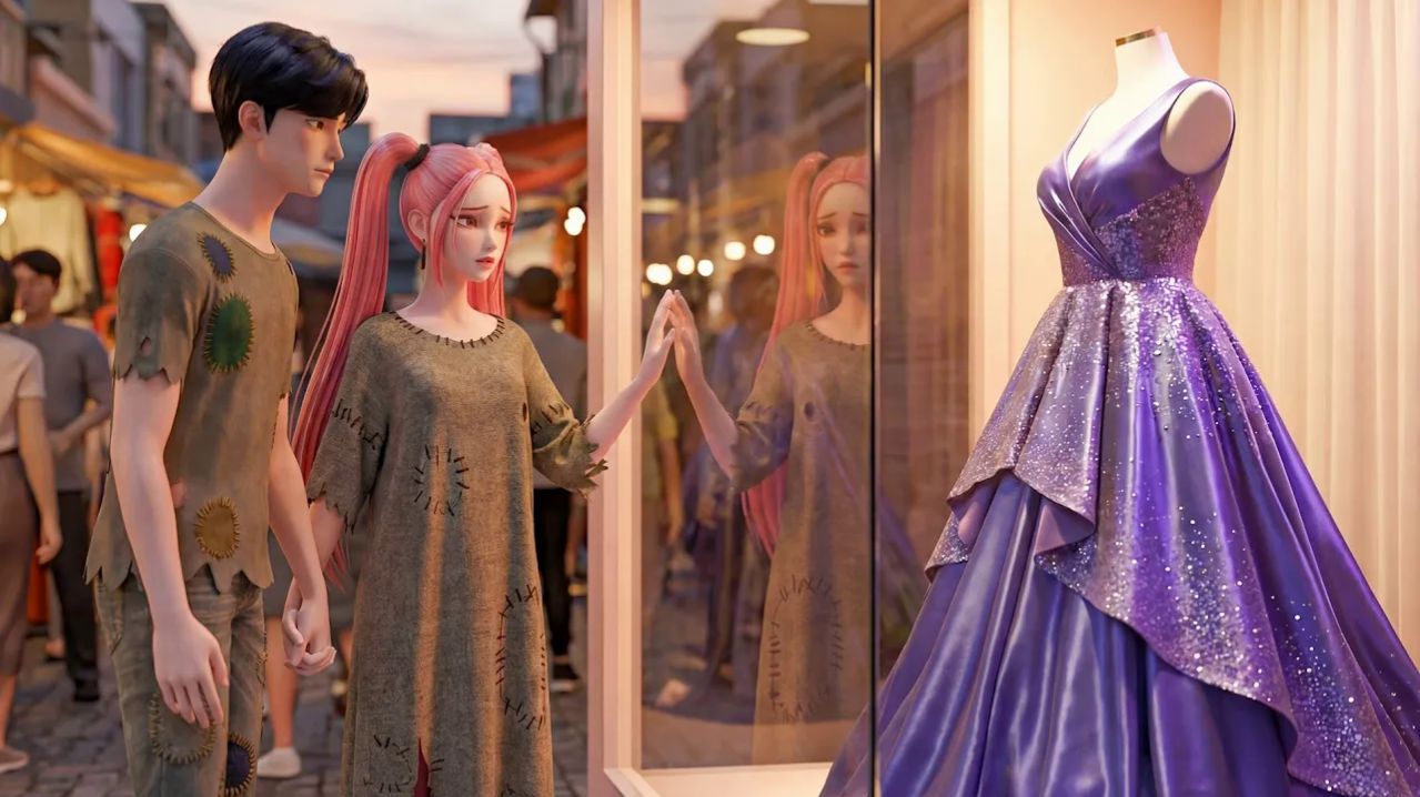 Мира может только смотреть на свадебное платье своей мечты ｜ KPOP Demon Hunters