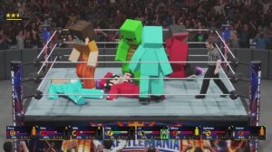 ЭПИЧЕСКИЙ ПОЕДИНОК, СРАЗУ ВОСЕМЬ БОЙЦОВ НА РИНГЕ ИЗ МАЙНКРАФТА