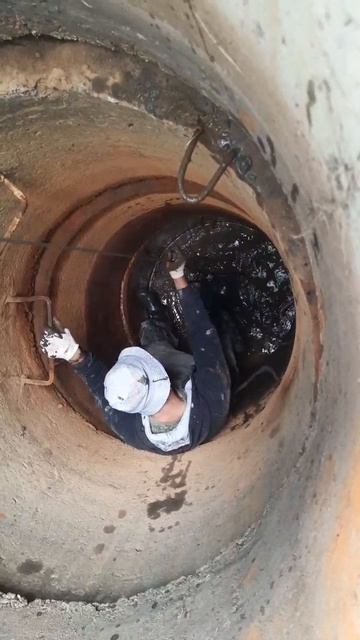 Очистка колодца в Московской области