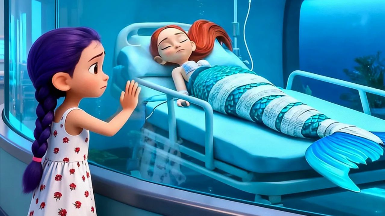 😱 БОЖЕ мой!⚡✨Спасите русалку Миру из океанского кризиса! ✨ Истребительница демонов (KPOP)