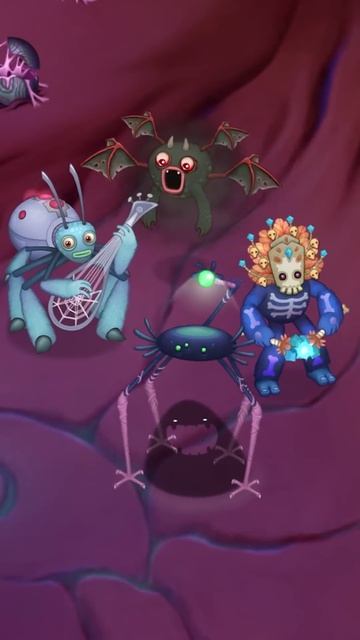 Приятные Вайбы Островка Тени в My Singing Monsters - Мои Поющие Монстры