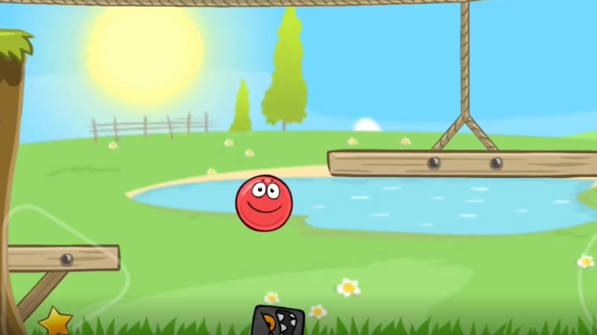 Красный шар .