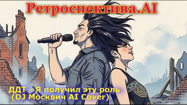 Ретроспектива AI. ДДТ - Я получил эту роль (DJ Москвич AI Cover)