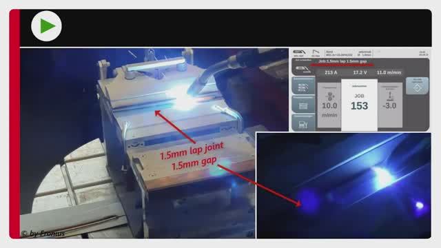 Fronius WireSense Optio Robottihitsaukseen