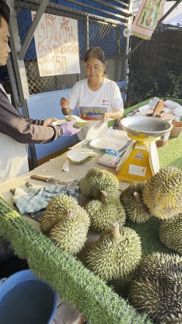 Паттайя.Мы - любители дуриана!