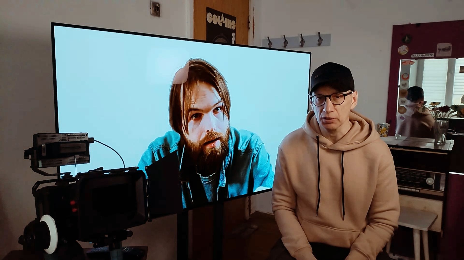 Актерам! 🎬 Видео со съёмочной площадки. Прямо с режиссёрского пульта.