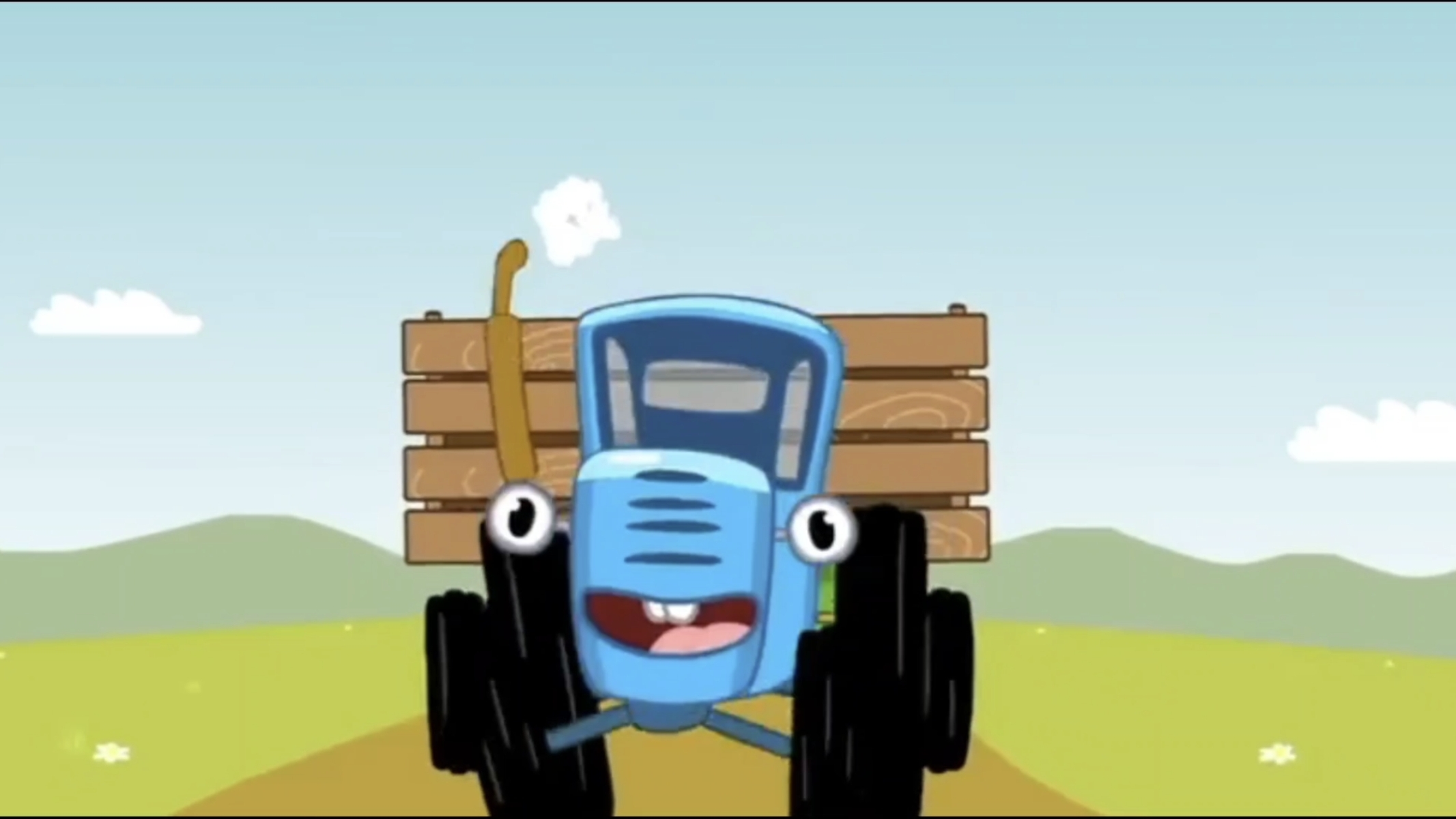 Синий трактор. Развивающие мультики для детей