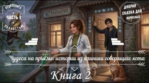 🎧АУДИОКНИГА ПОЛНОСТЬЮ 🔮Чудеса на приёме: истории из клиники говорящего кота😸КНИГА  2️⃣ ЧАСТЬ 1️⃣