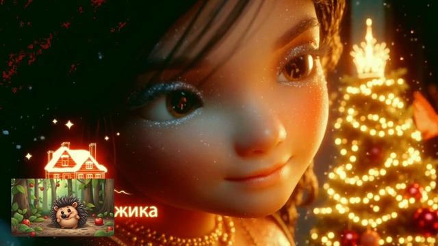 Ёжик в яблоках