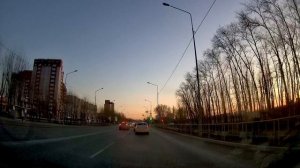 Боровский → «Гармония» → гостиница «Нефтяник» → Киевская. Тюмень 15 апреля 🚗