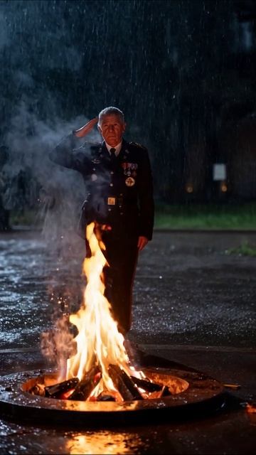 Память под дождем: невидимый подвиг солдат #память #военные #жертвы