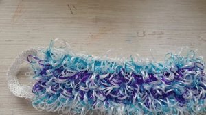 СП "Вкусные мочалки" // отчёт апреля // моя первая полноценная мочалка