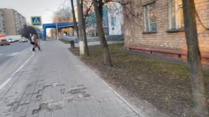 Прогулка вдоль стадиона в Электростали