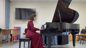 Черкасова Маргарита. И.С.Бах, ХТК 1 том, прелюдия и фуга №17 As dur