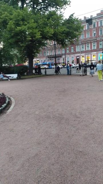 Ленинград (Санкт-Петербург), Невский проспект, Екатерининский сад (Катькин садик) Фрагмент 1