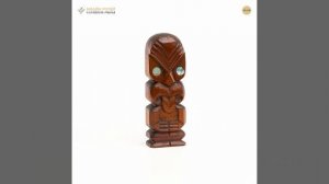 Плоская фигурка (текотеко) предка или бога (Новая Зеландия)