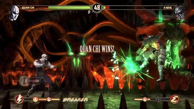 Mortal Kombat 9 - Куан Чи Vs Кабал. Фаталити