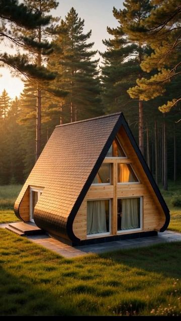 А-фрейм со скругленными краями