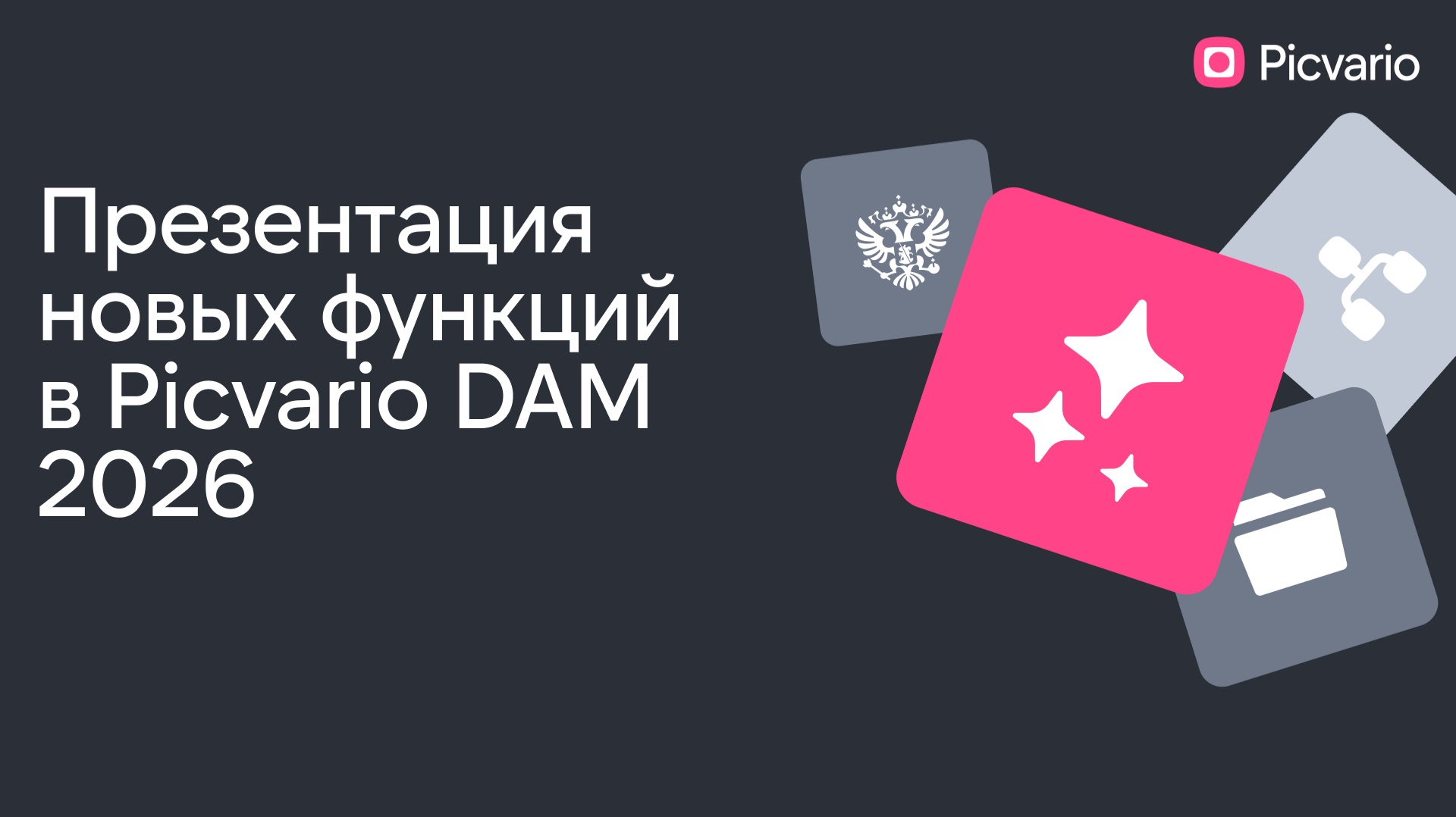 Презентация новых функций в Picvario DAM 2026