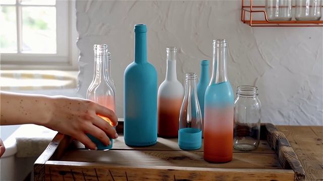 🕯️⚡Лайфхаки БУТЫЛКА → ПОДСВЕЧНИК ЗА 5 МИНУТ: Лайфхак, который преобразит твой дом! 🔥✨