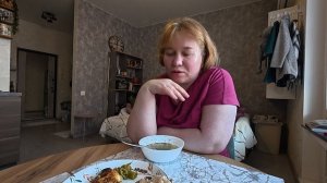 Навела порядки/Убрала все, что задумала /Проголодалась очень