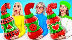 Кулинарный Челлендж# Я против Бабушки # Кулинарная битва с Секретными Гаджетами Candy DO