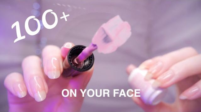 АСМР 100+ ТРИГГЕРОВ на ВАШЕМ ЛИЦЕ (от первого лица) / Непрерывное покалывание!