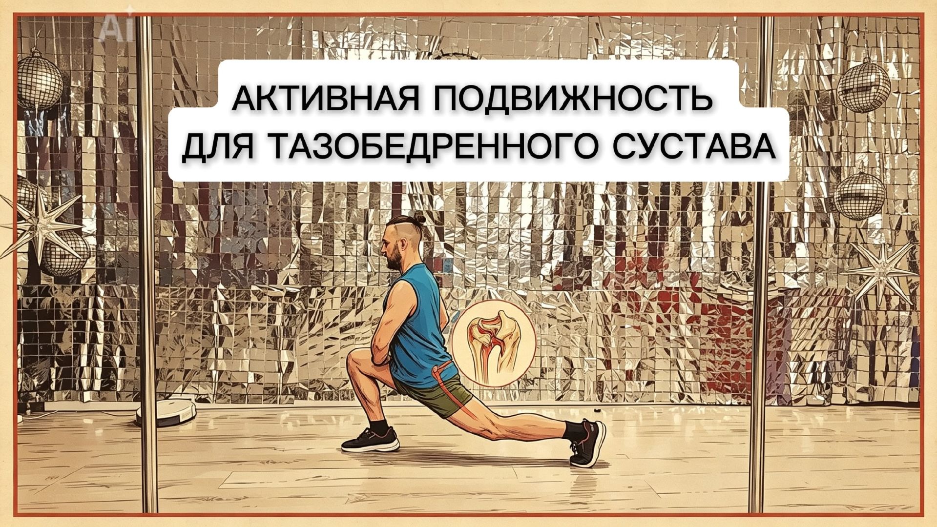 Комплекс упражнений для тазобедренного сустава продвинутого уровня сложности