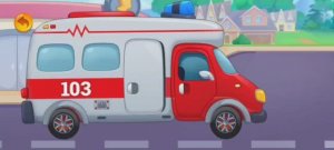 Мультик про машинки. Собираем скорую и едем на помощь. Яркий мультик.