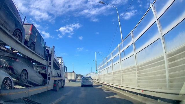 🚗 Движение по посёлку Боровский | 70mai Dash Cam Pro