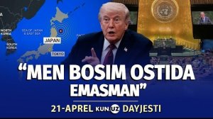 🍿 Yaponiyada 8 balli zilzila xavfi va BMT rahbarligiga nomzodlar – kun dayjesti