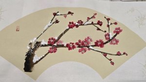 Слива мэйхуа. Рисуем в Музее Востока.