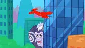 My Pet Dinosaur Ptyrodactyl - My Magic Pet Morphle Episode #15