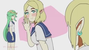 Work in Pairs (a Link & Zelda animation)