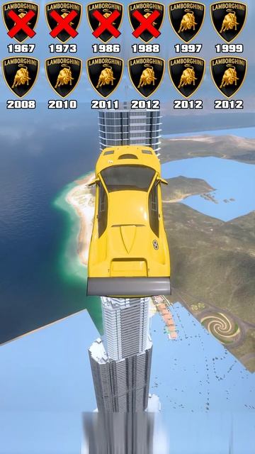 Ламборгини 🚗 VS Бурдж Халифа 🏙️ Кто круче? 😱